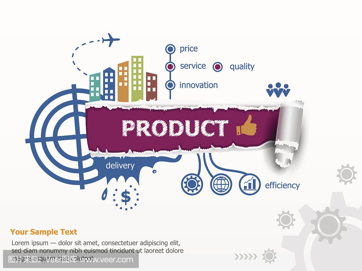 產(chǎn)品概念和突破紙孔凹凸不平的邊緣